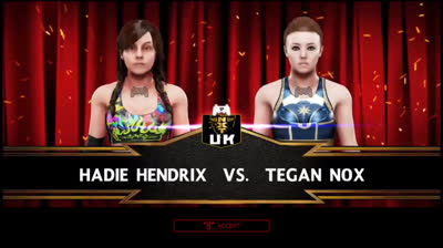 Hadie Hendrix vs Tegan Nox (WWE 2K19)