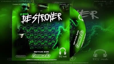 CD Reboque Destryer Esp. Funk Vol. 15 - Coringa DJ