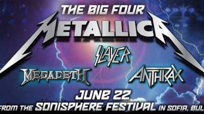 The BiG 4 Metallica Slayer Megadeth Anthrax Live in Sofia (2010)(720p)