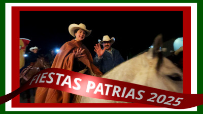 GRAN CABALGATA DE LAS FIESTAS PATRIAS 2025 EN OMITLÁN DE JUÁREZ, ESTADO DE HIDALGO, MÉXICO
