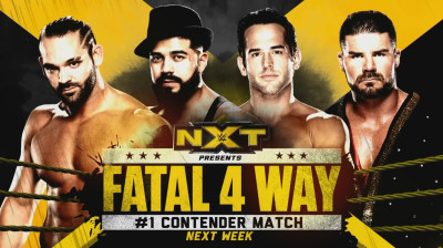 Fatal 4-Way Elimination Match - #1 Contenders Match (Full Match)