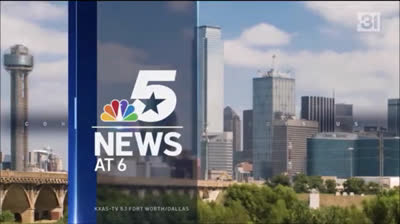 KXAS NBC5 News 6PM open - June 29, 2021 - New Graphics
