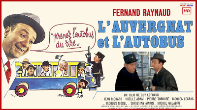 L'Auvergnat et l'Autobus - Fernand RAYNAUD, M. GALABRU -  Comédie film complet HD (1969)