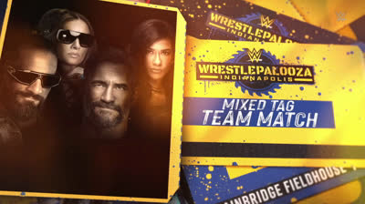 CM Punk & AJ Lee vs Seth Rollins & Becky Lynch