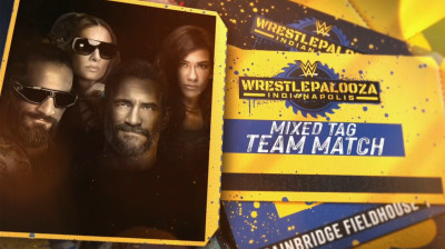 Wrestlepalooza _Sep 20, 2025 - Seth Rollins & Becky Lynch Vs CM Punk & AJ Lee _ Mixed Tag Team Match