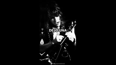 Randy Rhoads no solo tocaba la guitarra, la convertía en un arma de revolución sonora.