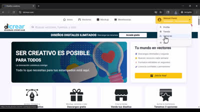 Como comprar en dicrear.com
