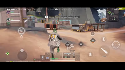 jugando farlight 84 en un ajeno celular por primera vez.