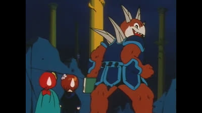 Los Caballeros de Kodai capitulo 6_El temible mounstro de la cueva