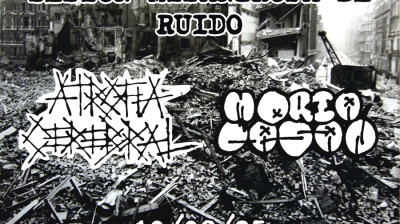 ATROFIA CEREBRAL / MORIA CASAN – ‘SESIÓN MISÁNTROPA DE RUIDO’ (10/09/25) NOISECORE – POWERVIOLENCE [PERÚ / ARGENTINA]