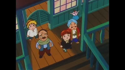 Los Caballeros de Kodai capitulo 12_Chispas!!! Kukuri se ve en apuros!!!