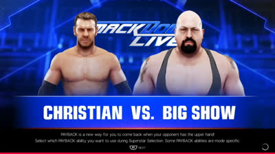 Christian vs Big Show (WWE 2K19)