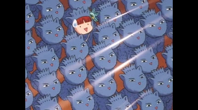 Los Caballeros de Kodai capitulo 40_El señor Meke Meke salva la aldea